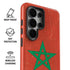 Morocco Flag Distressed Galaxy S26 Ultra Impact Case