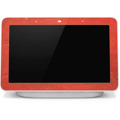 Morocco Flag Distressed Google Home Hub Skin
