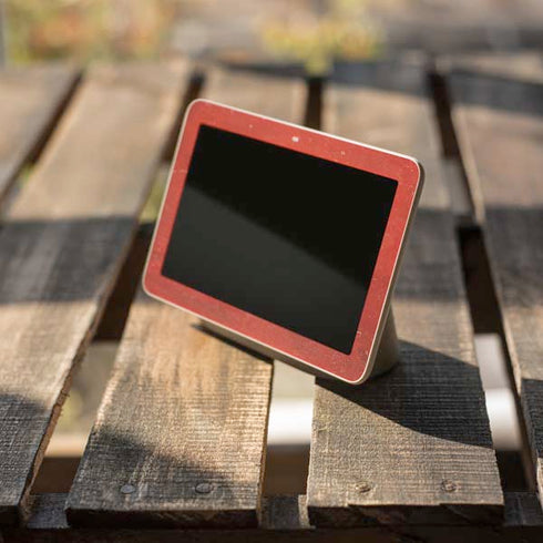 Morocco Flag Distressed Google Home Hub Skin