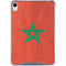 Morocco Flag Distressed iPad 11th Gen (2025) Clear Case