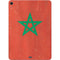Morocco Flag Distressed Apple iPad Air Skin