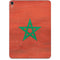Morocco Flag Distressed Apple iPad Pro Skin