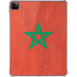 Morocco Flag Distressed iPad Pro 11in (2024) Clear Case