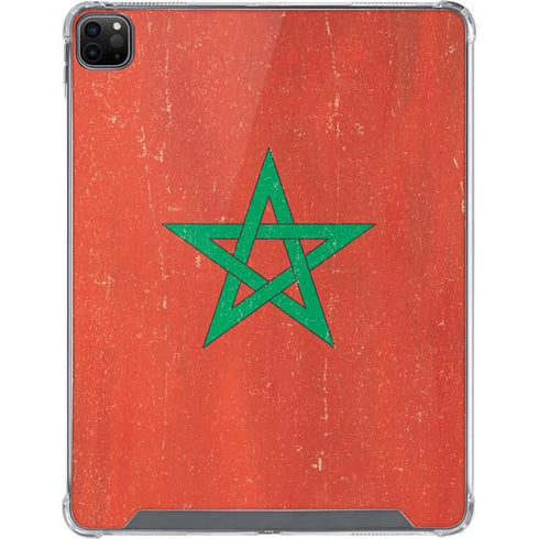 Morocco Flag Distressed iPad Cases