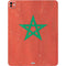 Morocco Flag Distressed iPad Pro 13in M4 (2024) Skin