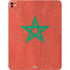 Morocco Flag Distressed iPad Pro 13in M4 (2024) Skin
