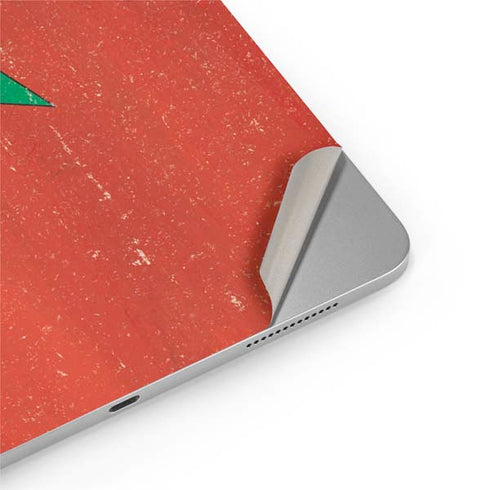 Morocco Flag Distressed iPad Pro 13in M4 (2024) Skin
