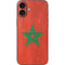 Morocco Flag Distressed iPhone 16 Plus Skin