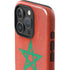 Morocco Flag Distressed iPhone 16 Pro Max Impact Case