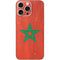 Morocco Flag Distressed iPhone 16 Pro Max Skin