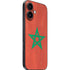 Morocco Flag Distressed iPhone 16 Skin