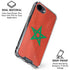 Morocco Flag Distressed iPhone 16e Clear Case