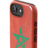 Morocco Flag Distressed iPhone 16e Impact Case