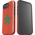 Morocco Flag Distressed iPhone 16e Impact Case
