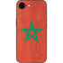 Morocco Flag Distressed iPhone 16e Skin