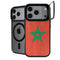 Morocco Flag Distressed iPhone 18 Pro Kickstand Case