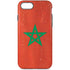 Morocco Flag Distressed iPhone Cases