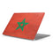 Morocco Flag Distressed Apple MacBook Pro 16-inch Skin