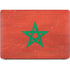 Morocco Flag Distressed Apple MacBook Pro 16-inch Skin