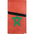 Morocco Flag Distressed PS5 Pro Console Skin