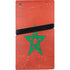 Morocco Flag Distressed PS5 Pro Disk Console Skin