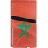 Morocco Flag Distressed PS5 Pro Disk Console Skin