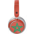 Morocco Flag Distressed Surface Headphones Skin