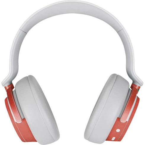 Morocco Flag Distressed Surface Headphones Skin