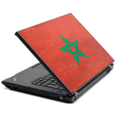 Morocco Flag Distressed T440s Skin