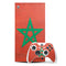 Morocco Flag Distressed Xbox Series X Skins