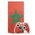 Morocco Flag Distressed Xbox Series X Skins