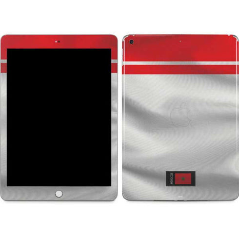 Morocco Soccer Flag Apple iPad Skin