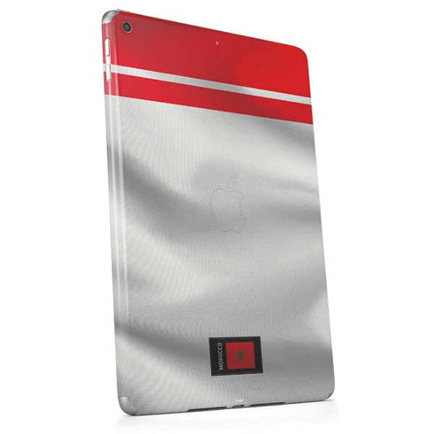 Morocco Soccer Flag Apple iPad Skin