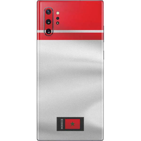 Morocco Soccer Flag Galaxy Note 10 Plus Skin