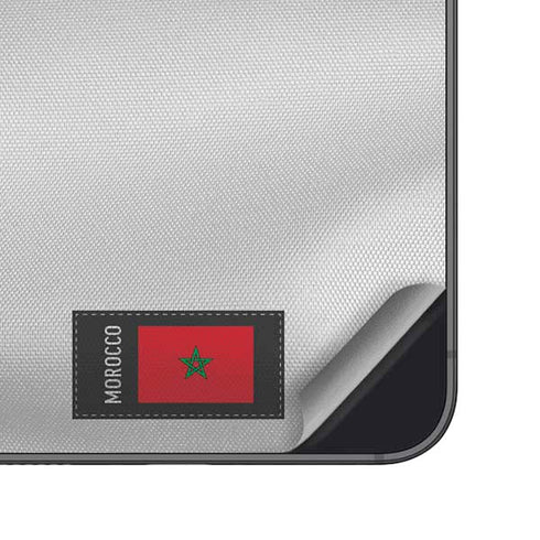Morocco Soccer Flag Galaxy S25 Plus Skin