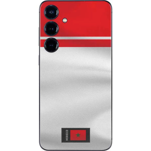 Morocco Soccer Flag Galaxy S25 Skin