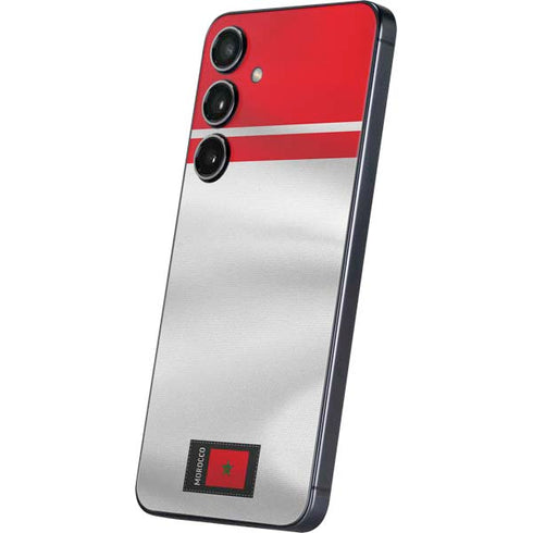Morocco Soccer Flag Galaxy S25 Skin