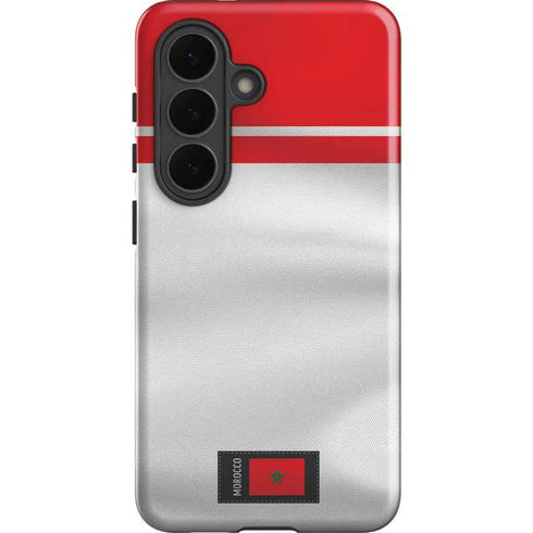 Morocco Soccer Flag Galaxy S26 Impact Case