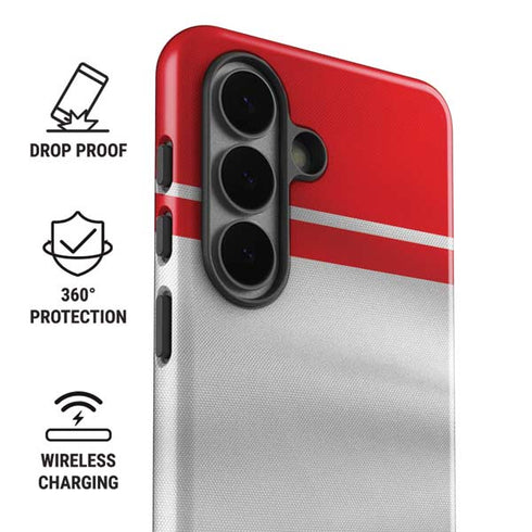 Morocco Soccer Flag Galaxy S26 Impact Case