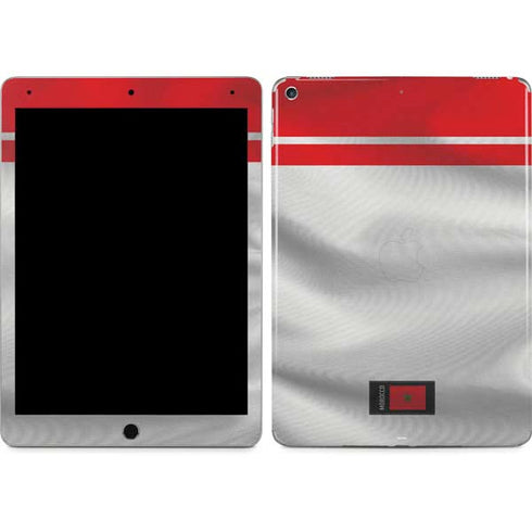 Morocco Soccer Flag iPad Skins