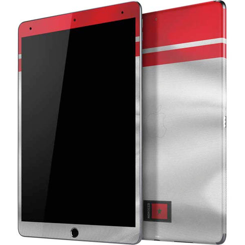 Morocco Soccer Flag iPad Skins