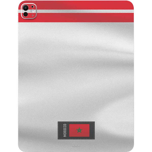 Morocco Soccer Flag iPad Pro 13in M4 (2024) Skin