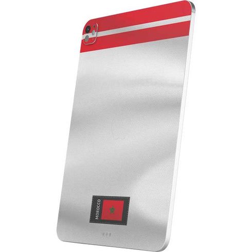 Morocco Soccer Flag iPad Pro 13in M4 (2024) Skin