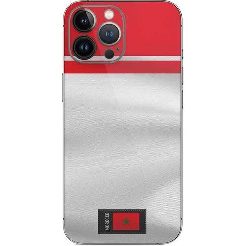 Morocco Soccer Flag iPhone 15 Pro Max Skin