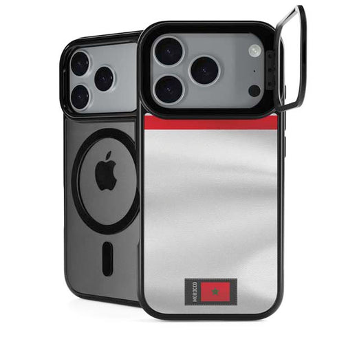 Morocco Soccer Flag iPhone 18 Pro Kickstand Case