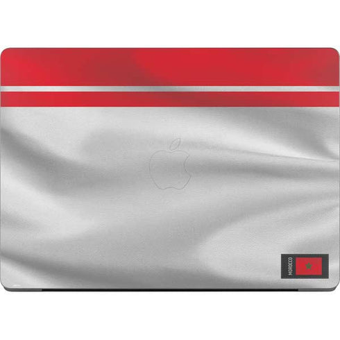 Morocco Soccer Flag Apple MacBook Pro 14-inch Skin