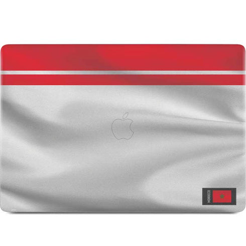 Morocco Soccer Flag MacBook Skins