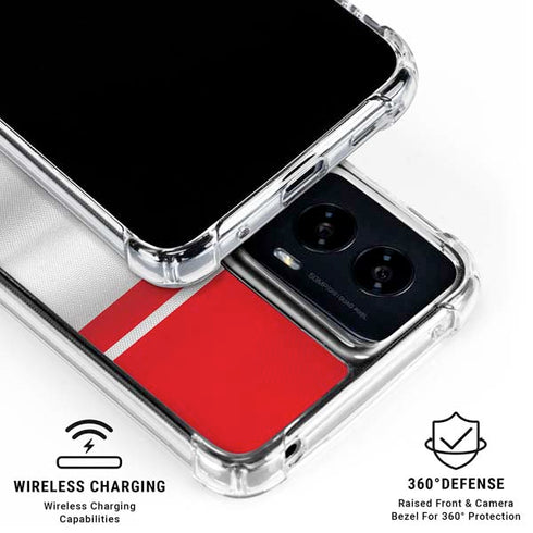 Morocco Soccer Flag Moto G Power 5G (2024) Clear Case