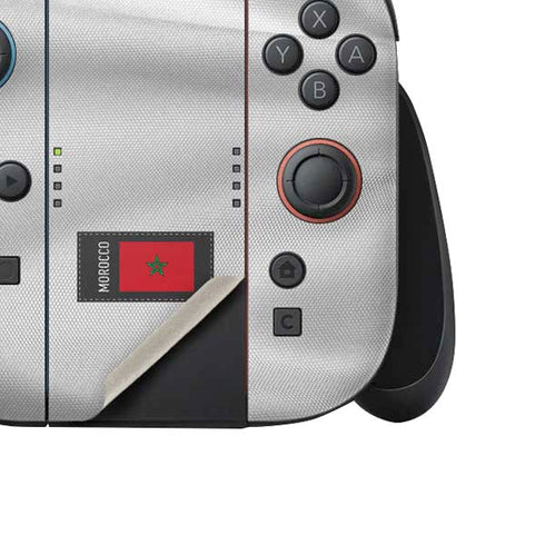 Morocco Soccer Flag Nintendo Switch 2 (2025) Joy-Con Controller Skin
