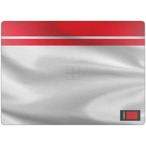 Morocco Soccer Flag Surface Laptop 7 13.8in Skin